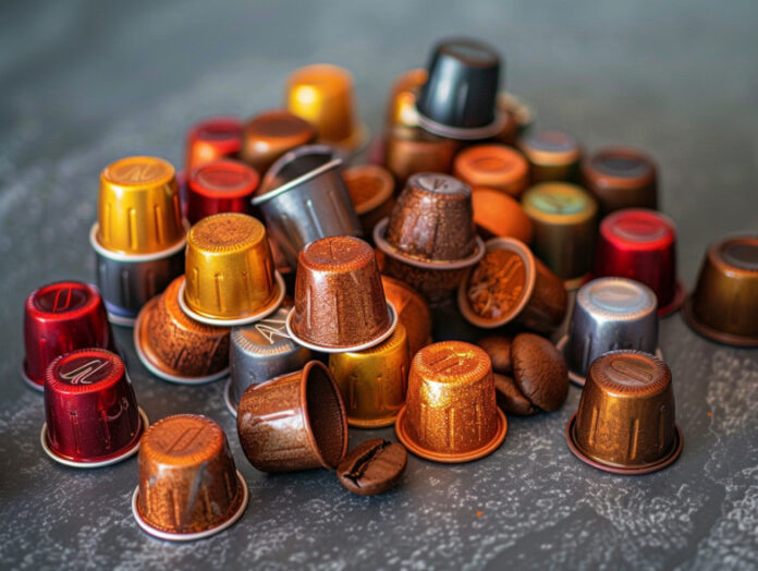 Un tas de capsules Nespresso