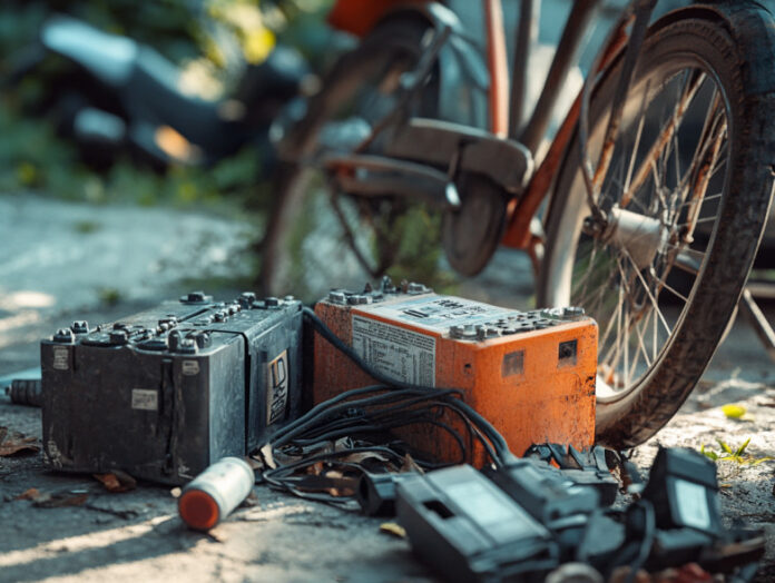 Recyclage des batteries de vélo, voiture et moto