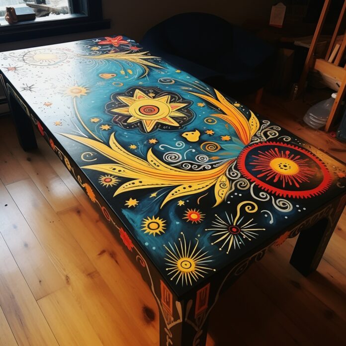 Restaurer et relooker une vieille table